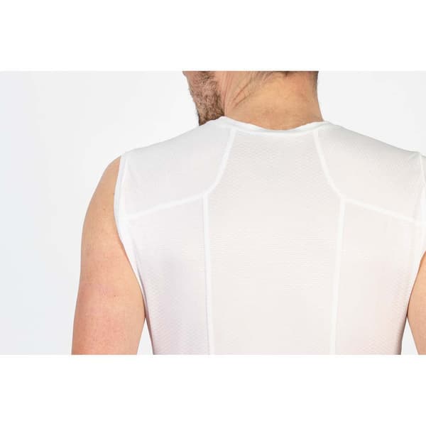 Endura Kort Ærme Basislag Translite Windproof Hvid 2XL Mand