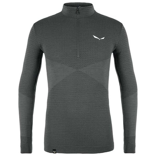 Salewa Pitkähihainen T-paita Zebru Responsive Harmaa M Mies