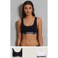 Miniatyrbild 6 av 6: Superdry Cotton Grace Super Bh Organic 2 Enheter Vit,Svart M Kvinna