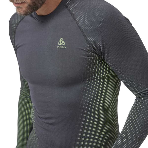 Odlo Långärmad Basskikt Performance Warm Eco Svart 2XL Man
