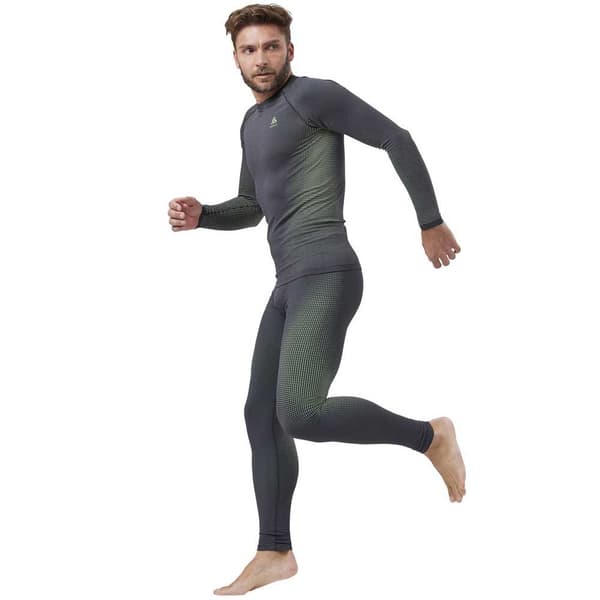 Odlo Långärmad Basskikt Performance Warm Eco Svart 2XL Man