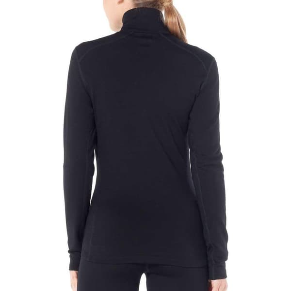 Icebreaker Baslager 260 Tech Merino Svart XL Kvinna
