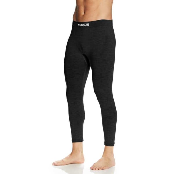 Sixs Leggingsit Pnx Merinos Musta L-XL Mies