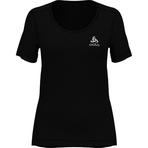 Odlo Lyhythihainen T-paita Crew Neck Cubic 2 Yksiköitä Musta S Nainen