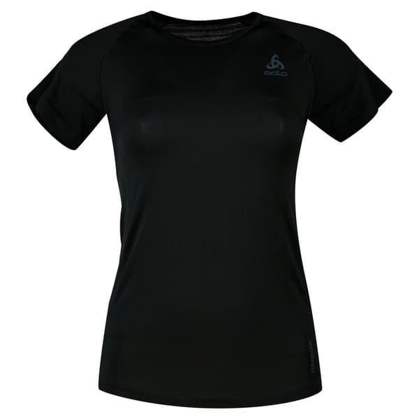 Odlo Kort Ærme Basislag Performance X-light Sort XS Kvinde