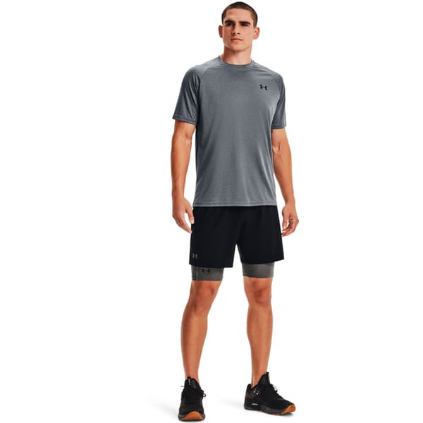 Under Armour Pitkät Kompressiohousut Heatgear Harmaa XL / Regular Mies