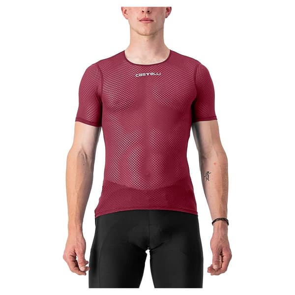 Castelli Kort Ærme Basislag Pro Mesh 2.0 Rød L Mand