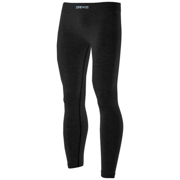 Sixs Leggings Pnx Merinos Sort S-M Mand