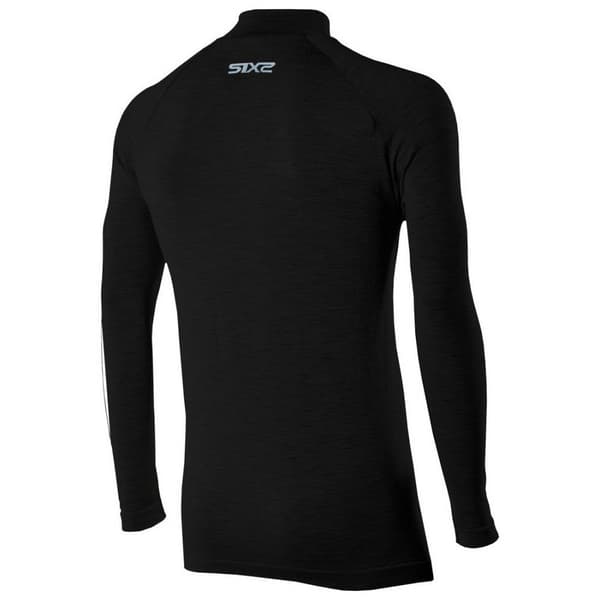 Sixs Långärmad Basskikt Ts3 Merinos Svart L-XL Man