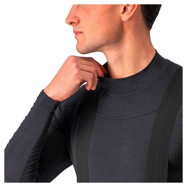 Castelli Långärmad Basskikt Bandito Wool Svart L Man