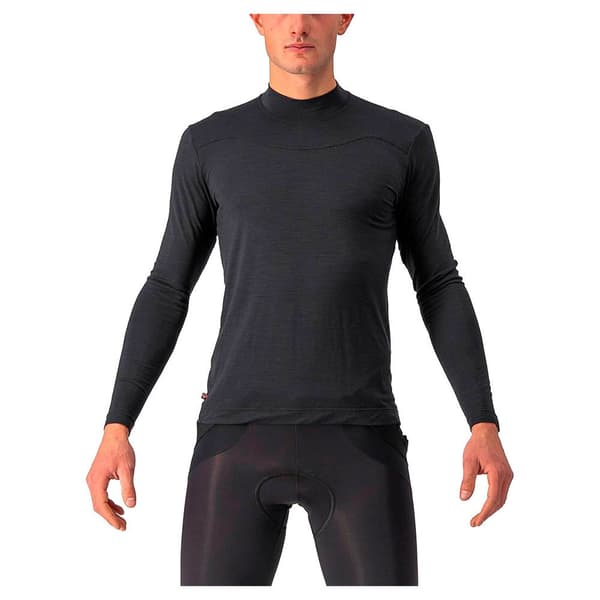 Castelli Långärmad Basskikt Bandito Wool Svart L Man