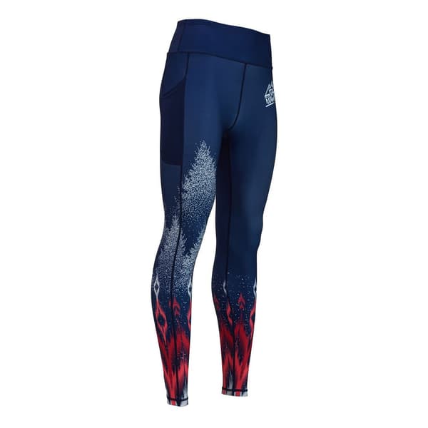 Silvini Leggings Veroli Blå 2XL Kvinde