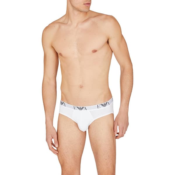 Emporio Armani Glida 111734 3 Enheter Vit S Man