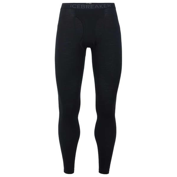 Icebreaker Leggingsit 200 Oasis Merino Musta S Mies