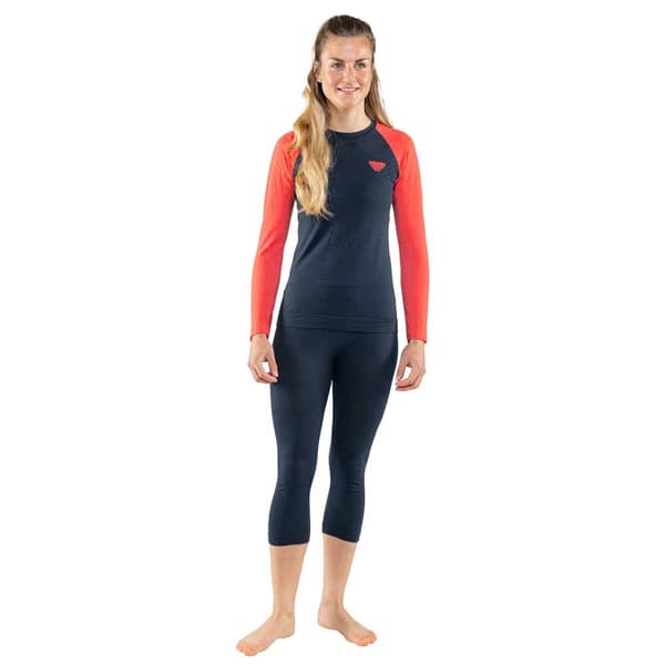 Dynafit Tour Light Merino 3/4 Leggings Blå L Kvinde