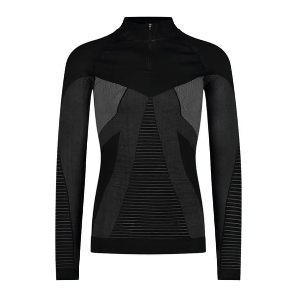 Cmp Langærmet Basislag Seamless 32y2737 Sort L-XL Mand