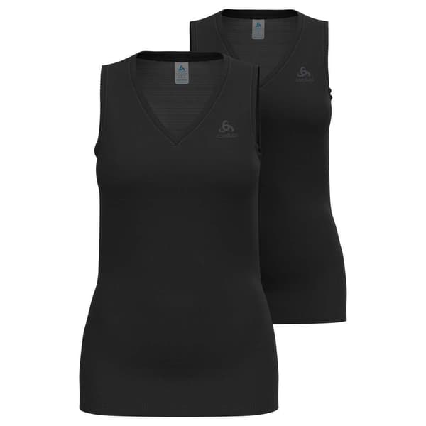 Odlo Ärmlös Baslager Active F-dry Light Eco Sports 2 Enheter Svart L Kvinna