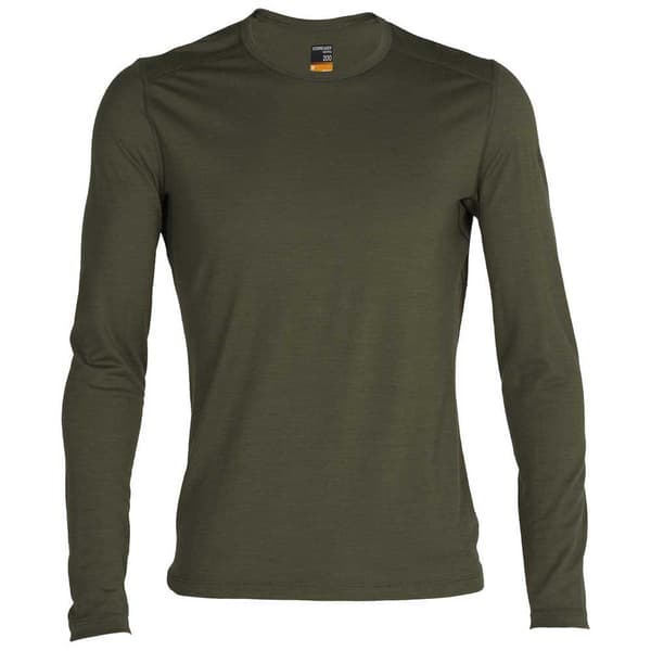 Icebreaker Pitkähihainen T-paita 200 Oasis Merino Vihreä 2XL Mies