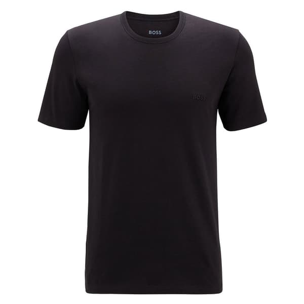 Boss Kortärmad Crew Neck Base Layer Classic 3 Enheter Svart M Man
