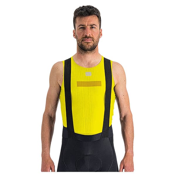 Sportful Ärmlös Baslager Pro Gul L Man