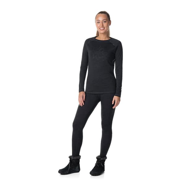 Kilpi Baselayer Bukser Mavora Sort 38 Kvinde
