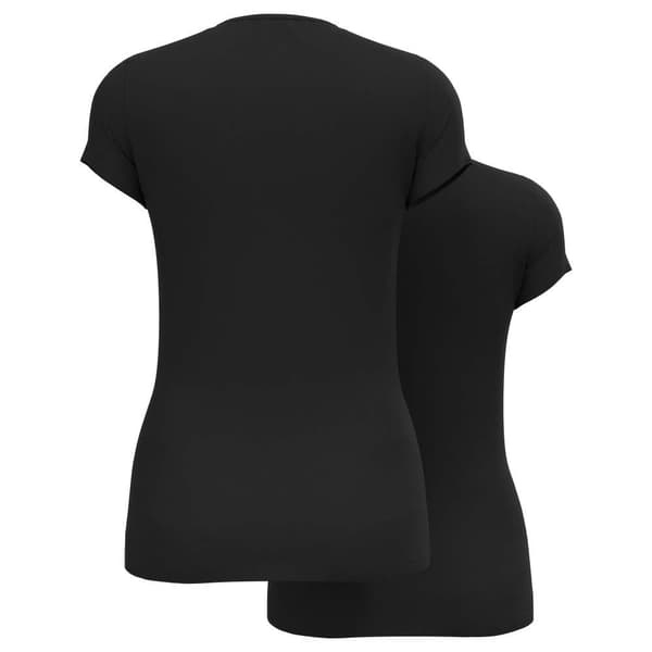 Odlo Lyhythihainen Pohjakerros Active F-dry Light Eco Sports 2 Yksiköitä Musta L Nainen