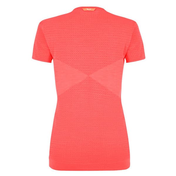 Salewa Kortärmad Baslager Zebru Responsive Rosa M Kvinna