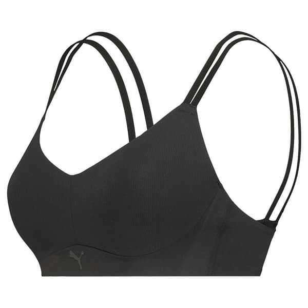 Puma Medium Support Bh Active Svart 80 / C-D Kvinna