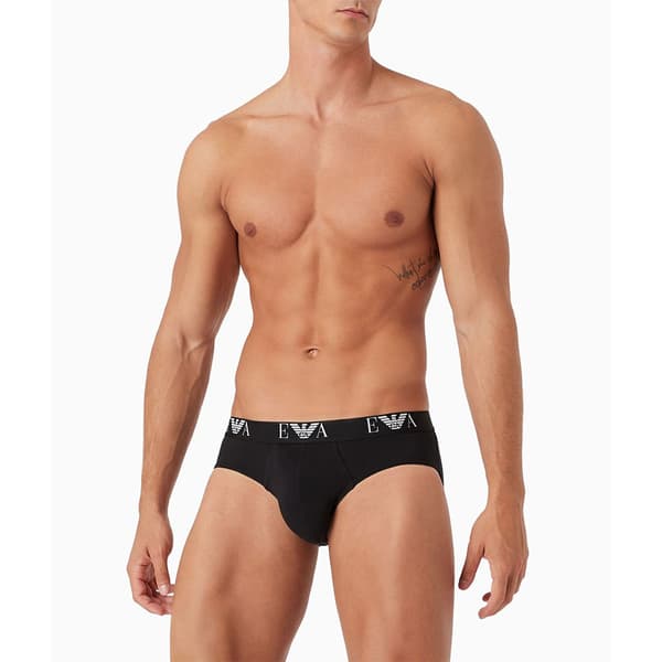 Emporio Armani Glide 111734 3 Enheder Sort S Mand