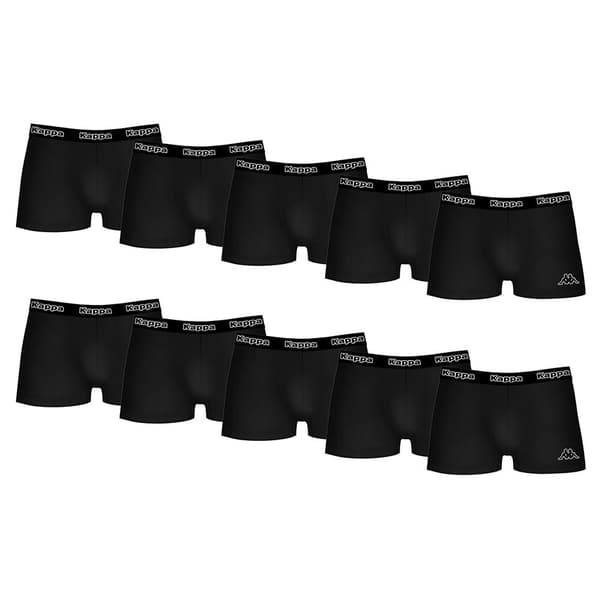 Kappa Bokser Pk1403 10 Enheder Sort S Mand