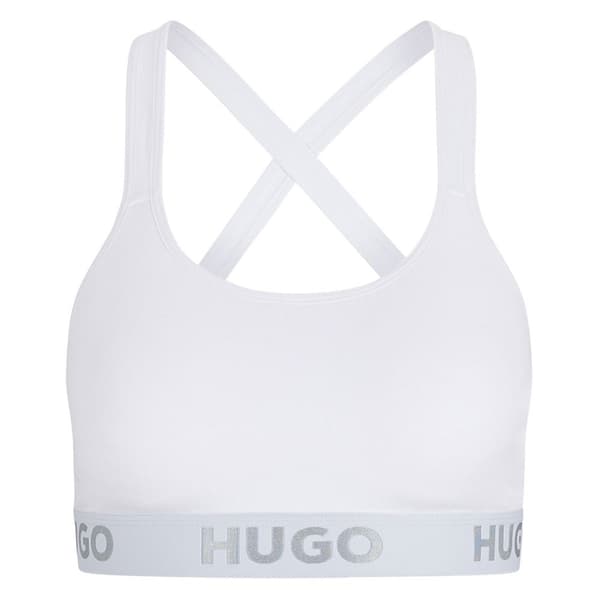 Hugo Bh Padded Sporty Hvid M Kvinde