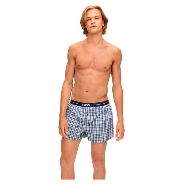 Boss Bokser Ew 2 Enheder Blå 2XL Mand