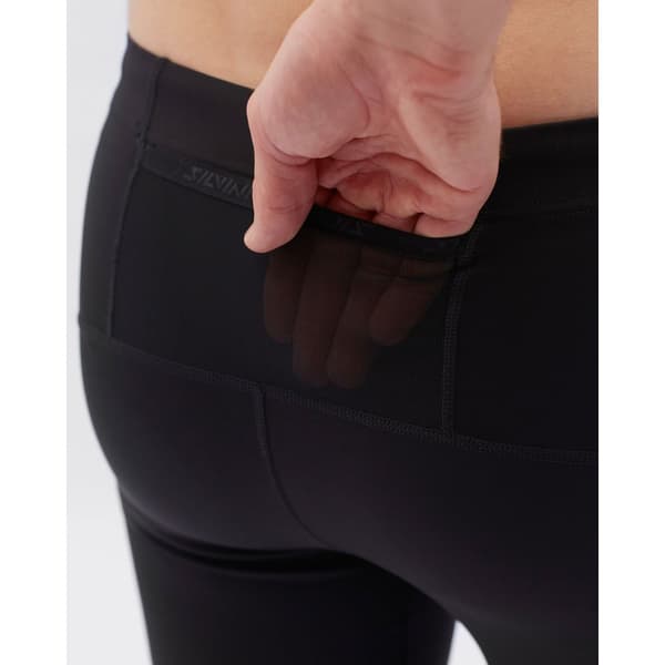 Silvini Leggings Lugano Sort XL Mand