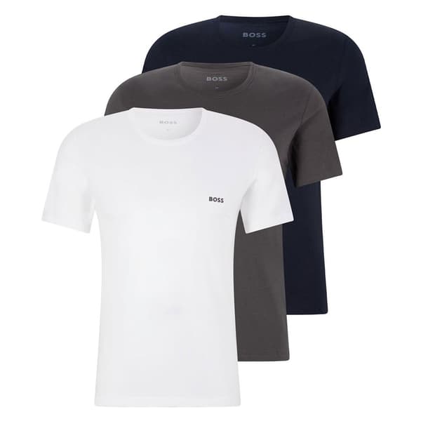 Boss Kortärmad Crew Neck Base Layer Classic 3 Enheter Flerfärgad XL Man