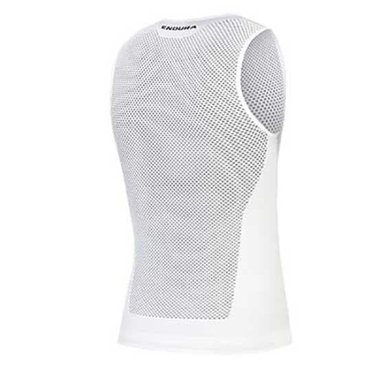 Endura Ärmlös Baslager Fishnet Vit L-XL Man
