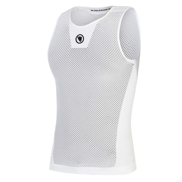 Endura Ärmlös Baslager Fishnet Vit L-XL Man