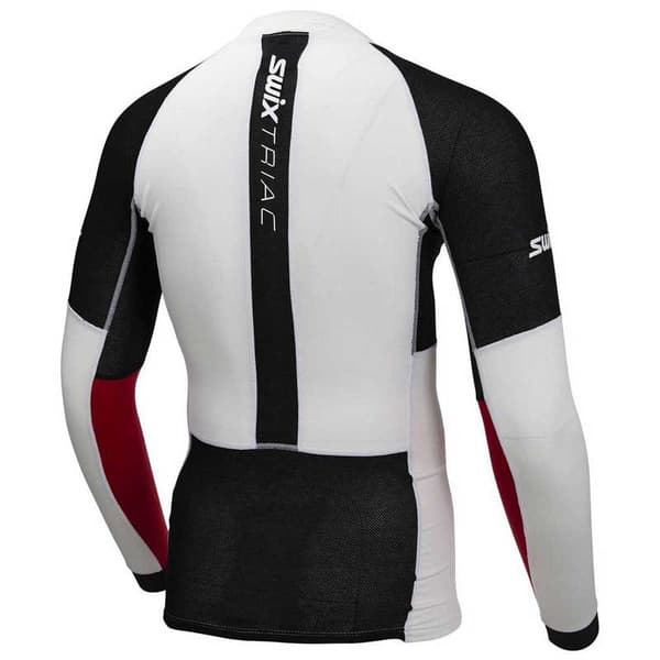 Swix Langærmet Basislag Triac Racex Bodyw Ls Hvid 11-2XL Mand