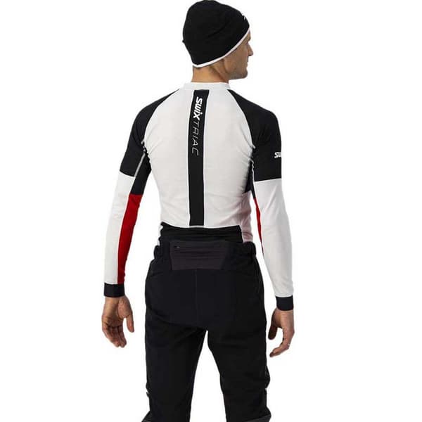Swix Langærmet Basislag Triac Racex Bodyw Ls Hvid 11-2XL Mand