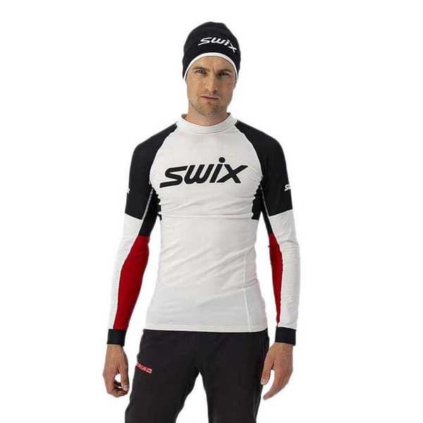 Swix Langærmet Basislag Triac Racex Bodyw Ls Hvid 11-2XL Mand