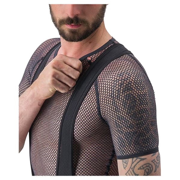 Castelli Lyhythihainen Pohjakerros Miracolo Wool Harmaa XS Mies