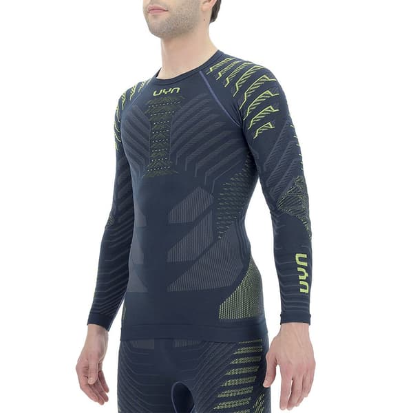 Uyn Långärmad Basskikt Resilyon Round Neck Blå S / M Man