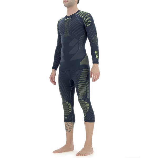 Uyn Långärmad Basskikt Resilyon Round Neck Blå S / M Man