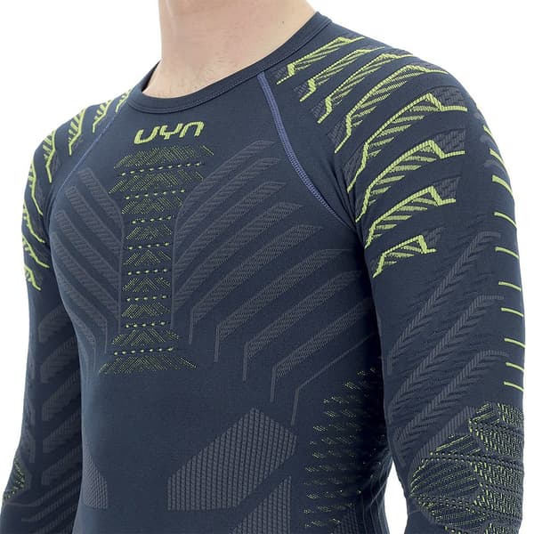 Uyn Långärmad Basskikt Resilyon Round Neck Blå S / M Man