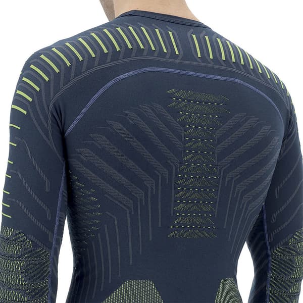 Uyn Långärmad Basskikt Resilyon Round Neck Blå S / M Man