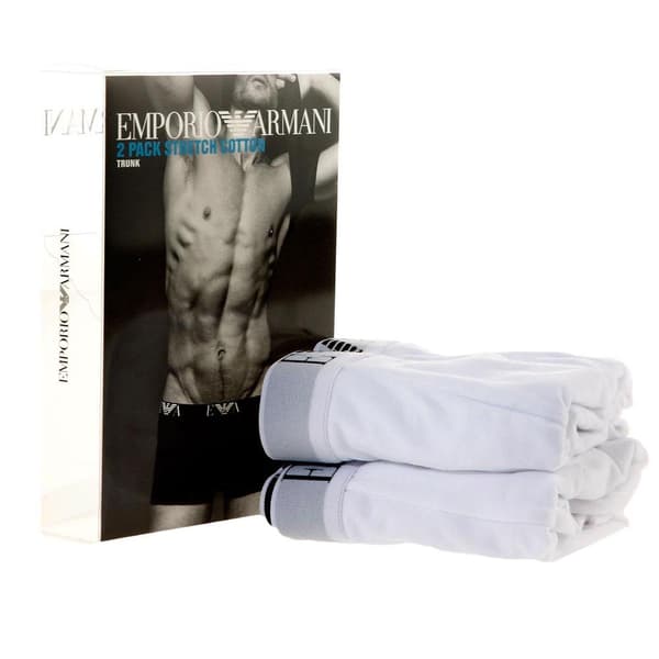 Emporio Armani Bokser 111210 Cc715 Hvid L Mand