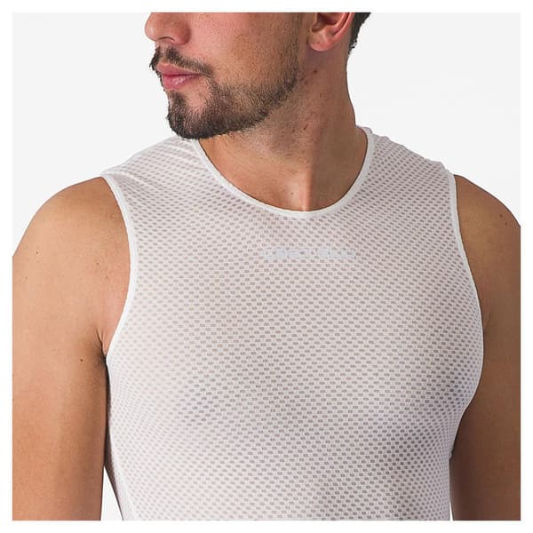 Castelli Hihaton Pohjakerros Pro Mesh 2.0 Valkoinen 2XL Mies