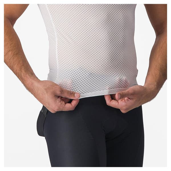 Castelli Hihaton Pohjakerros Pro Mesh 2.0 Valkoinen 2XL Mies