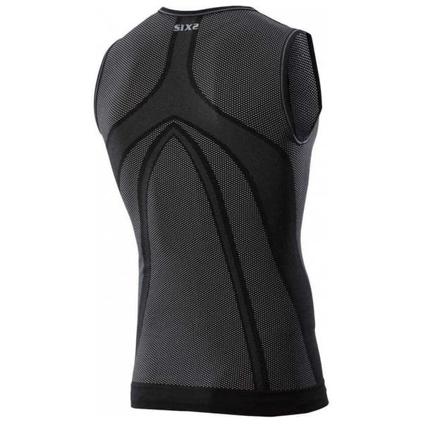 Sixs Hihaton T-paita Carbon Musta 3XL-4XL Mies