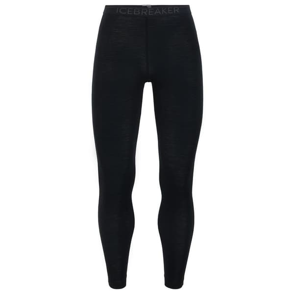 Icebreaker Leggings 175 Everyday Merino Sort L Mand
