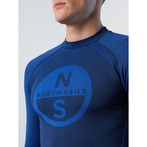 North Sails Performance Langærmet Basislag Performance Blå XL-2XL Mand